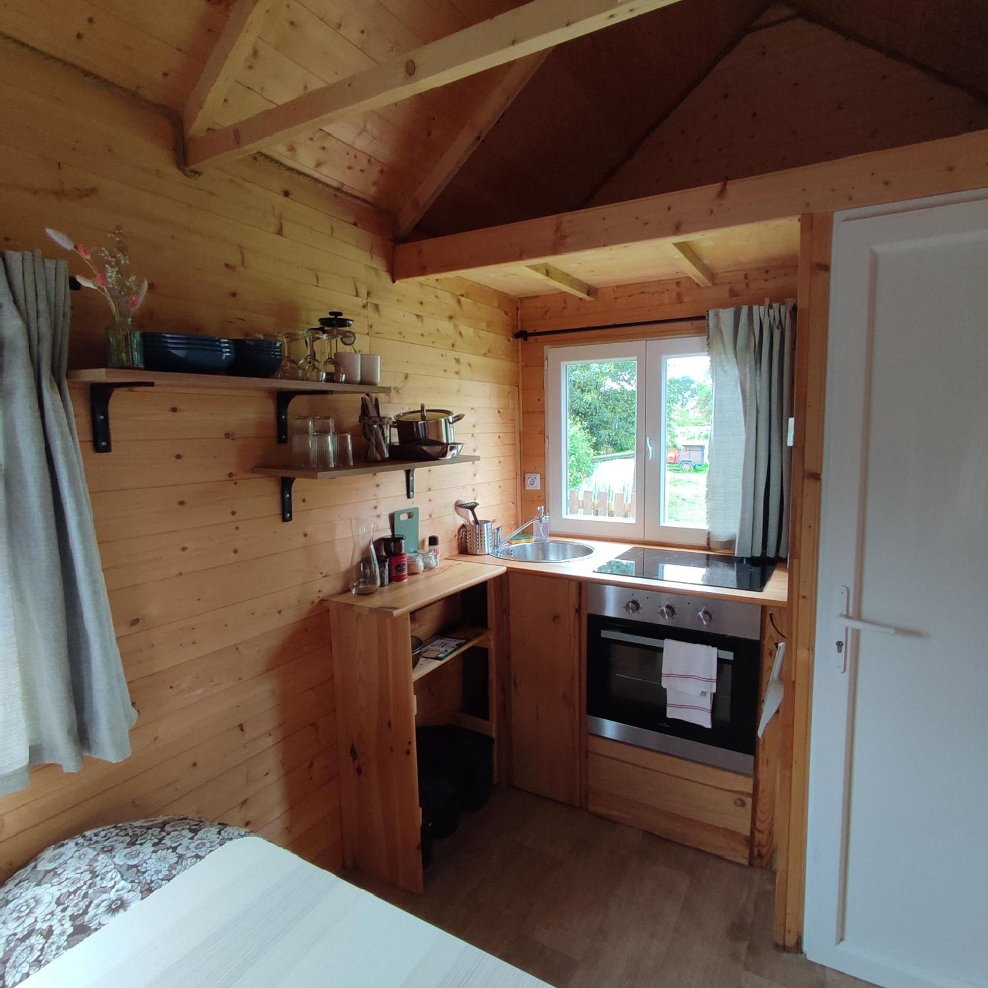 Nuit Insolite En Tiny House Questembert Buitenkant foto